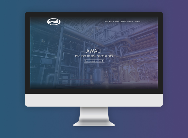 Awali website screenshot